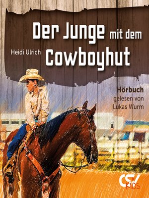 cover image of Der Junge mit Cowboyhut